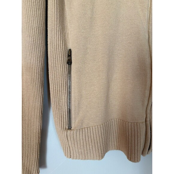 Ralph Lauren Shooting Cardigan Sweater Long Sleeve 100% Cotton Pockets Zip SZ M - Picture 9 of 15